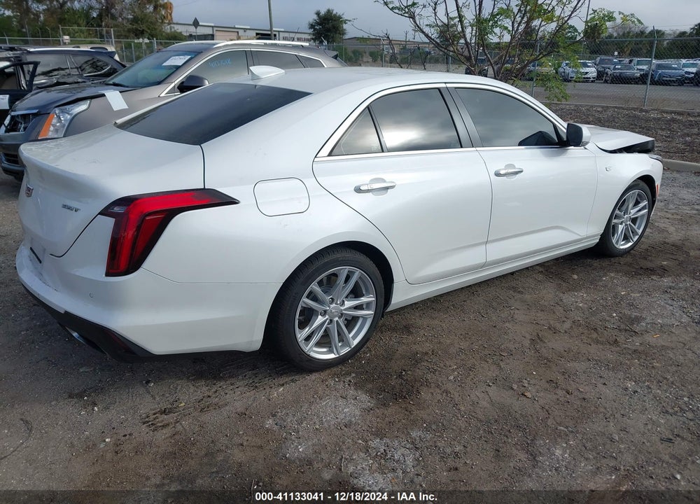 2024 CADILLAC CT4 LUXURY VIN: 1G6DJ5RK7R0103352