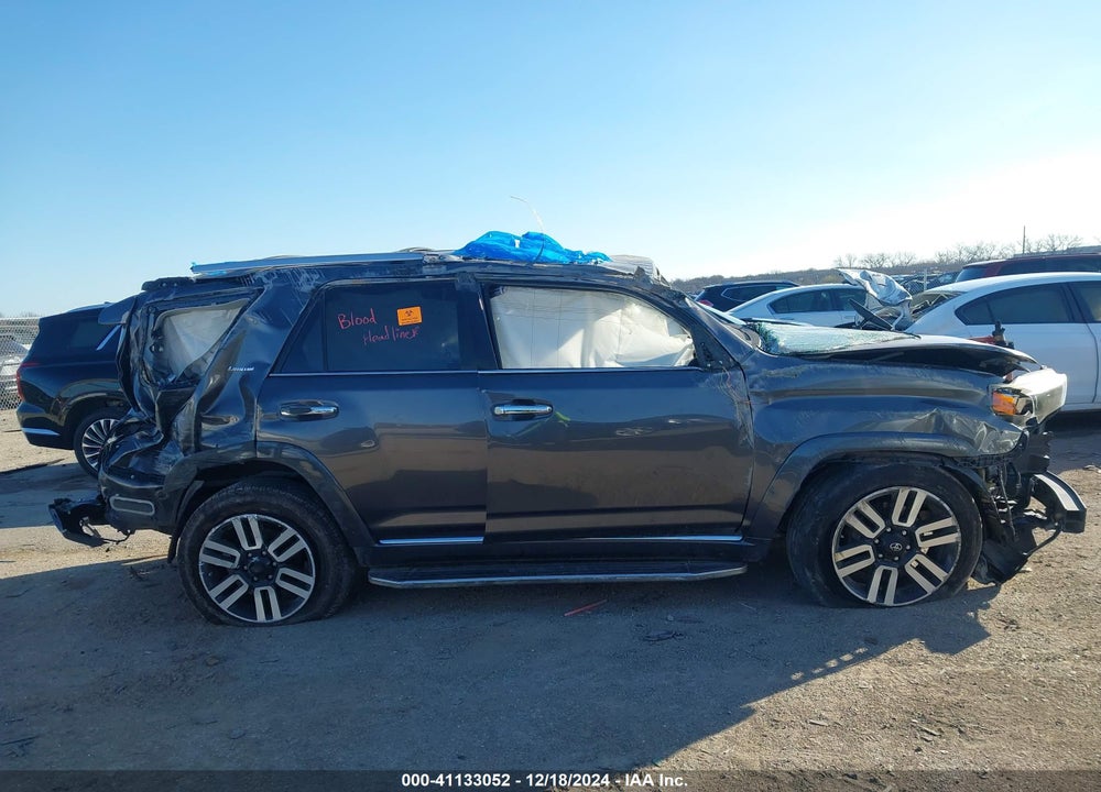 2016 TOYOTA 4RUNNER LIMITED VIN: JTEZU5JR0G5134800