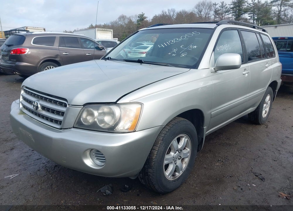 2001 TOYOTA HIGHLANDER VIN: JTEHD21A810001937