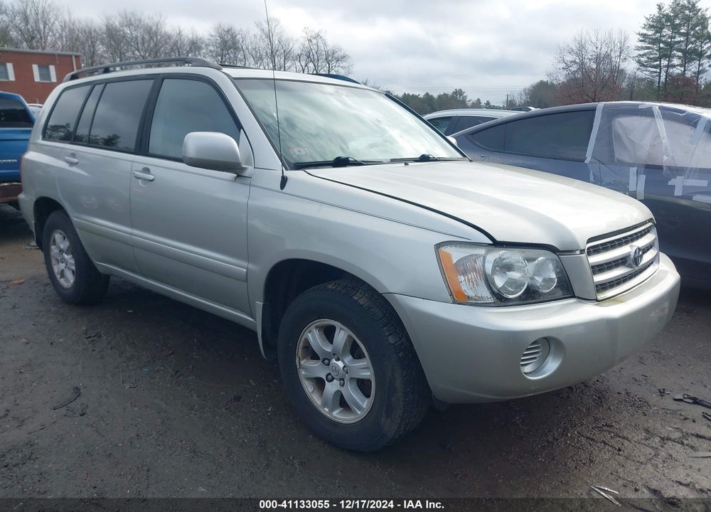 2001 TOYOTA HIGHLANDER VIN: JTEHD21A810001937