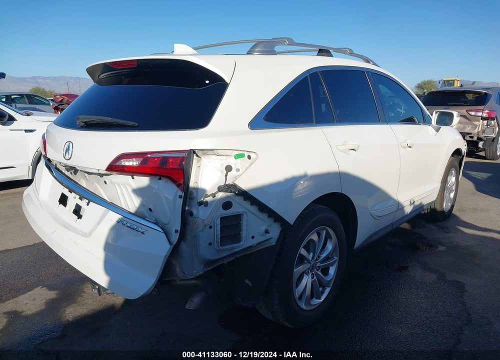 2016 ACURA RDX WATCH PLUS PKG VIN: 5J8TB3H33GL015951