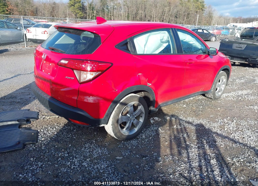 2018 HONDA HR-V LX VIN: 3CZRU6H38JG727701