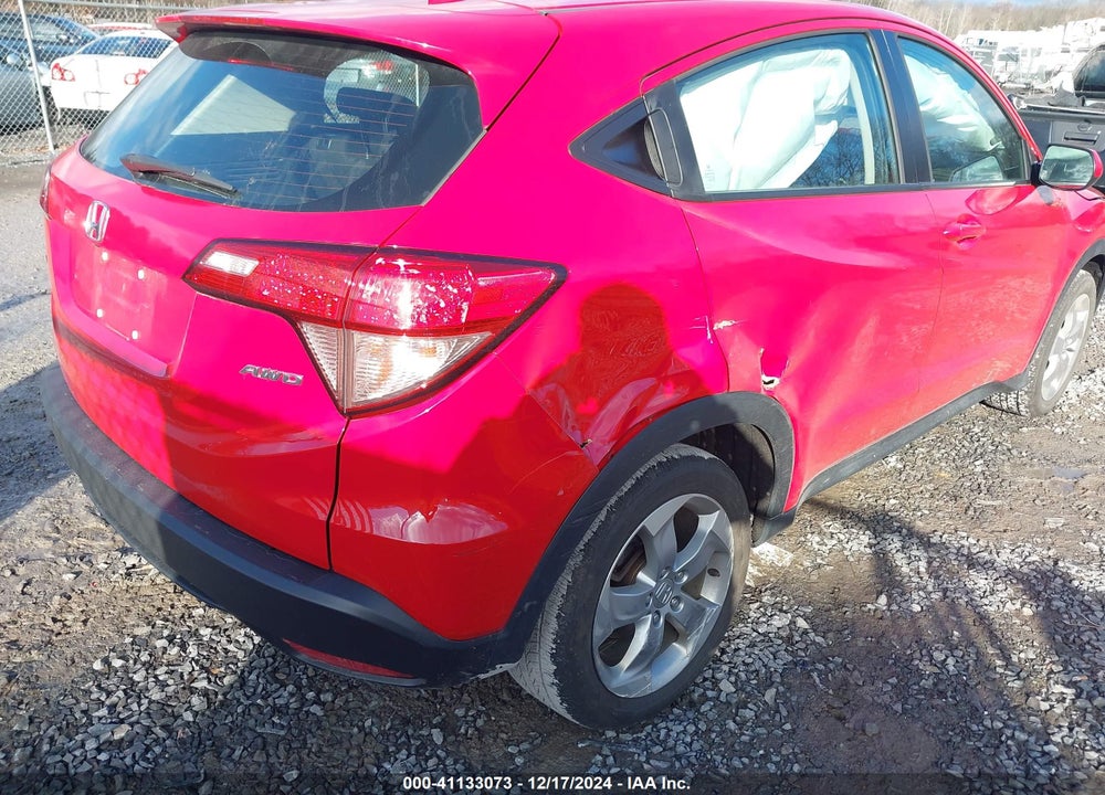 2018 HONDA HR-V LX VIN: 3CZRU6H38JG727701