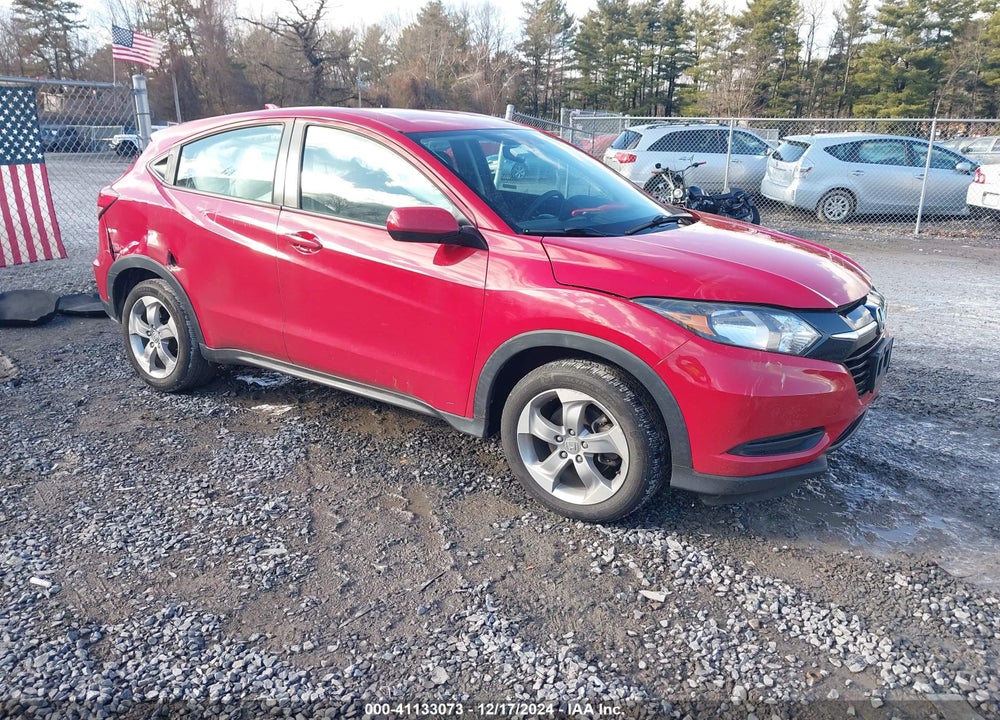2018 HONDA HR-V LX VIN: 3CZRU6H38JG727701