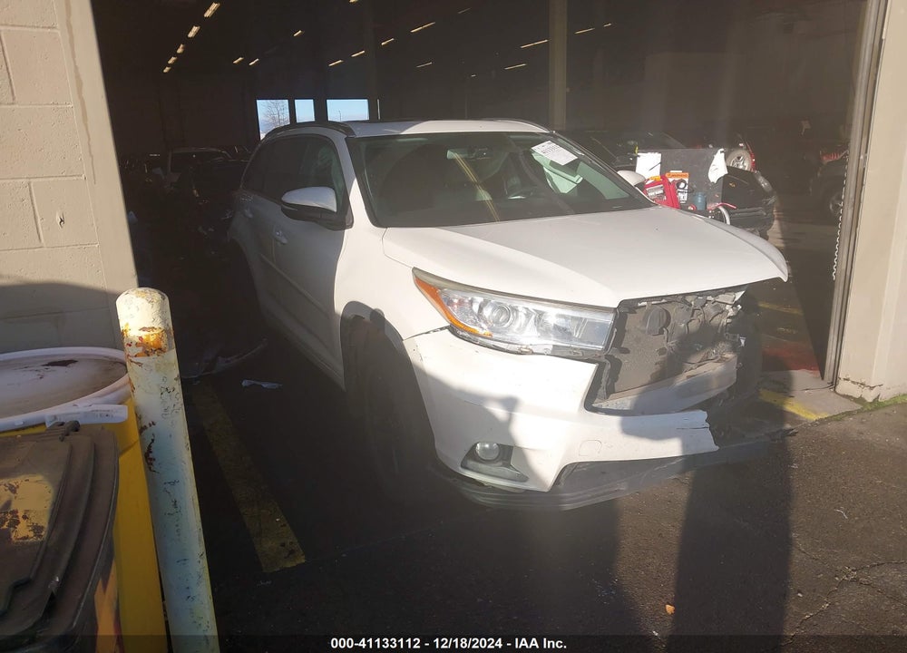 2016 TOYOTA HIGHLANDER LIMITED V6 VIN: 5TDDKRFH3GS340165