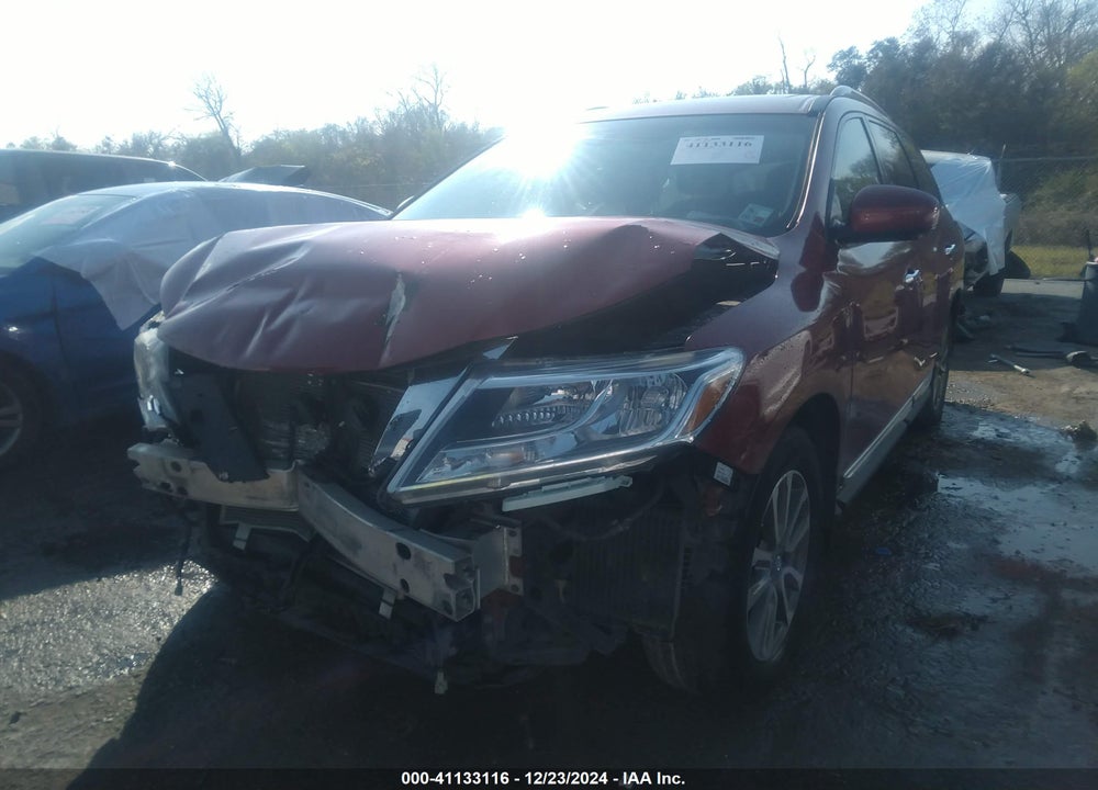 2016 NISSAN PATHFINDER SL VIN: 5N1AR2MN4GC605591