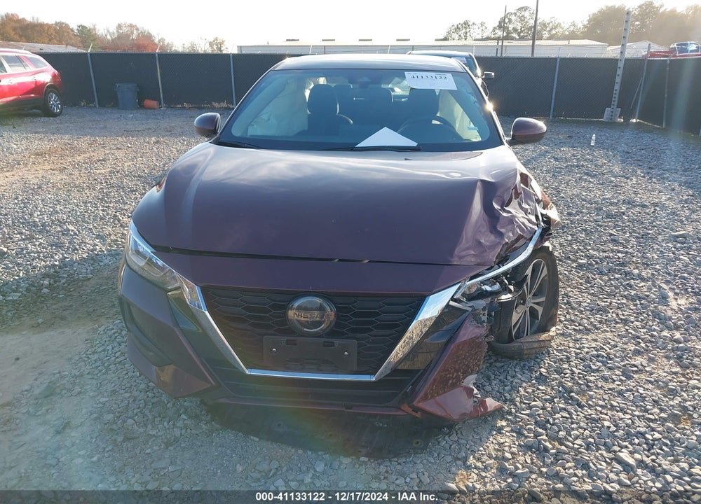 2022 NISSAN SENTRA SV XTRONIC CVT VIN: 3N1AB8CV7NY320307