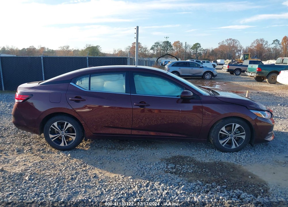 2022 NISSAN SENTRA SV XTRONIC CVT VIN: 3N1AB8CV7NY320307
