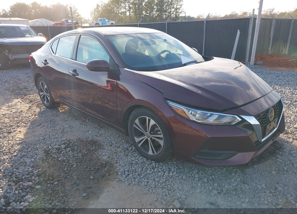 2022 NISSAN SENTRA SV XTRONIC CVT VIN: 3N1AB8CV7NY320307