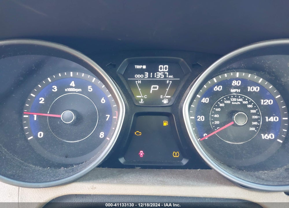 2011 HYUNDAI ELANTRA GLS VIN: 5NPDH4AE9BH030910