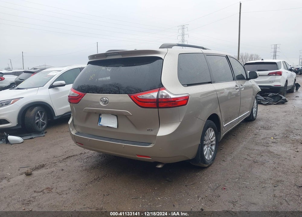 2015 TOYOTA SIENNA XLE LIMITED VIN: 5TDYK3DC9FS609094