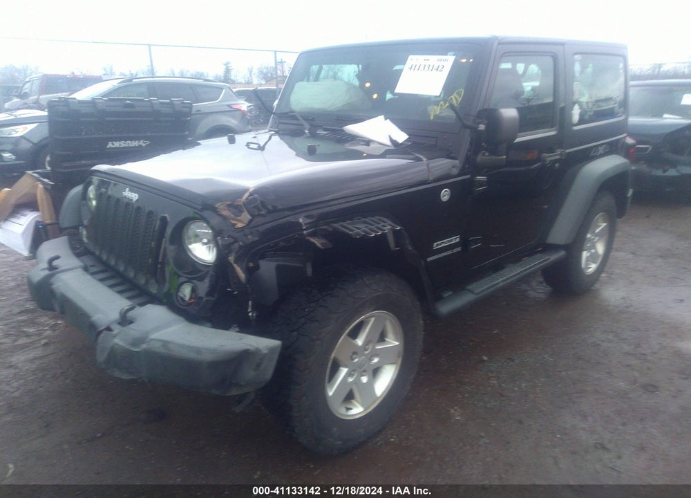 2016 JEEP WRANGLER SPORT VIN: 1C4AJWAGXGL103130
