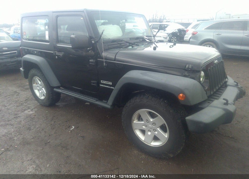 2016 JEEP WRANGLER SPORT VIN: 1C4AJWAGXGL103130