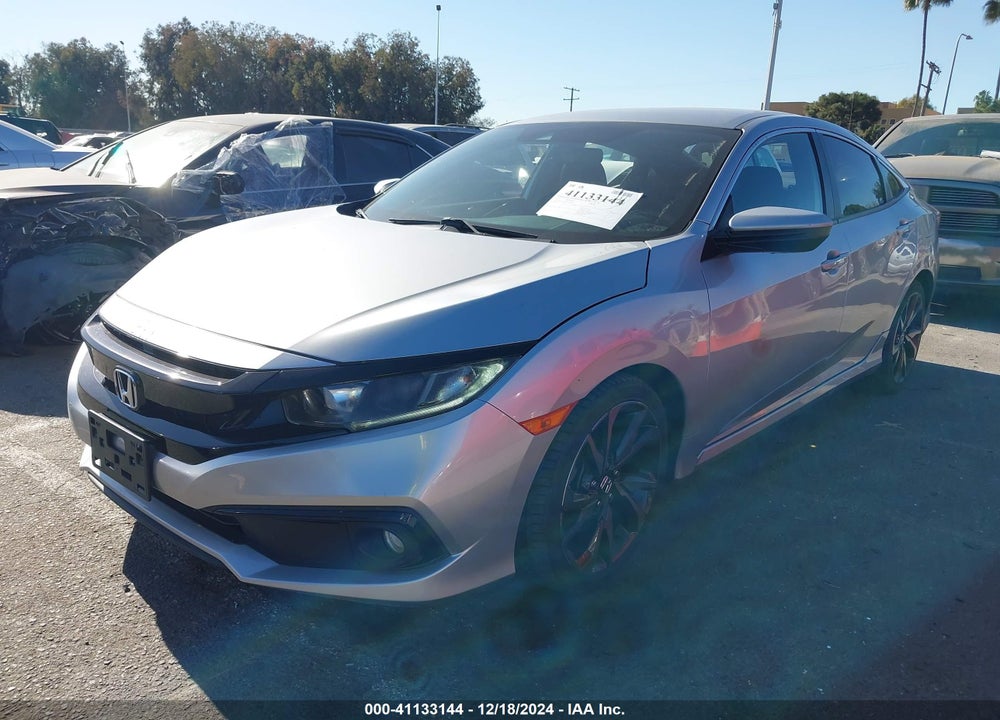 2020 HONDA CIVIC SPORT VIN: 2HGFC2F88LH557833