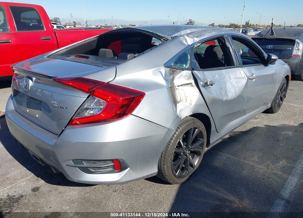 2020 HONDA CIVIC SPORT VIN: 2HGFC2F88LH557833