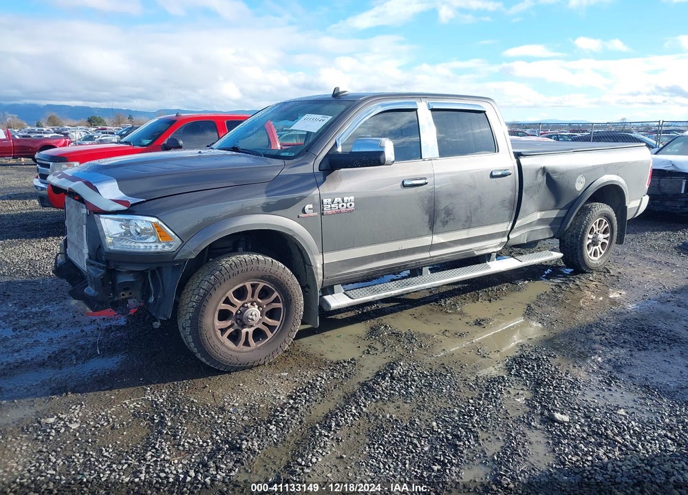2018 RAM 2500 LAIE  4X4 8' BOX VIN: 3C6UR5KL2JG288703