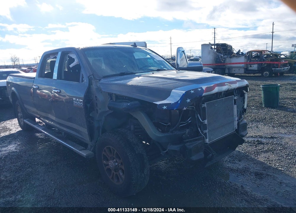 2018 RAM 2500 LAIE  4X4 8' BOX VIN: 3C6UR5KL2JG288703