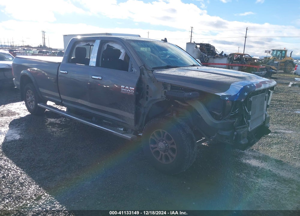 2018 RAM 2500 LAIE  4X4 8' BOX VIN: 3C6UR5KL2JG288703