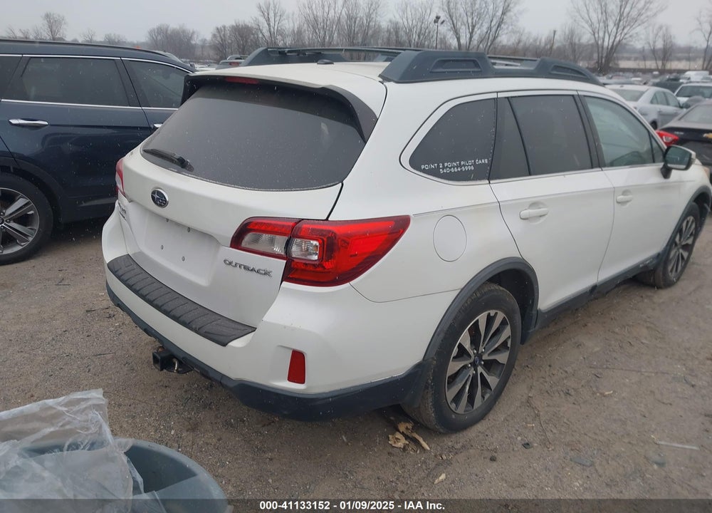 2015 SUBARU OUTBACK 2.5I LIMITED VIN: 4S4BSANC2F3363687