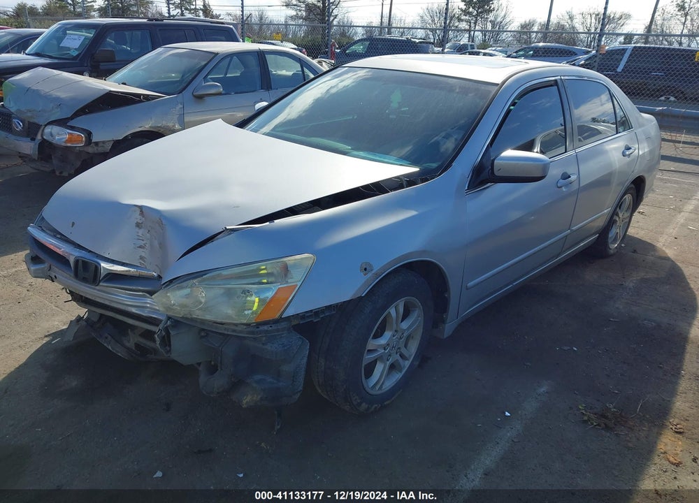 2007 HONDA ACCORD 2.4 EX VIN: 1HGCM56787A180949