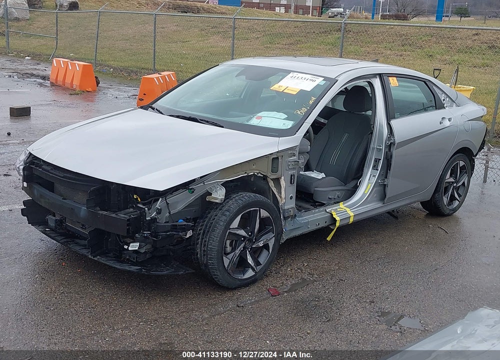 2021 HYUNDAI ELANTRA SEL VIN: 5NPLN4AG8MH027375