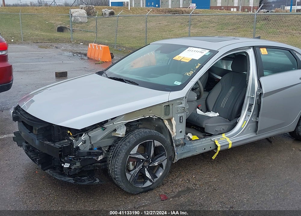2021 HYUNDAI ELANTRA SEL VIN: 5NPLN4AG8MH027375
