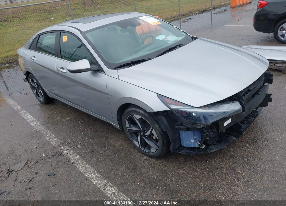 2021 HYUNDAI ELANTRA SEL VIN: 5NPLN4AG8MH027375