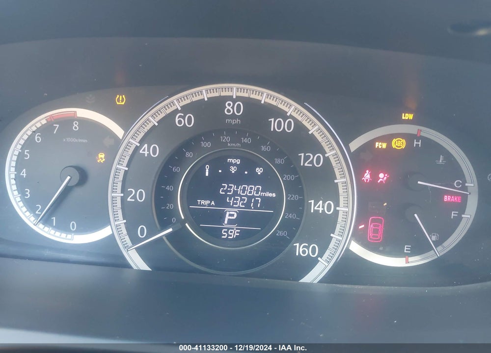 2015 HONDA ACCORD EX-L VIN: 1HGCR2F81FA193954