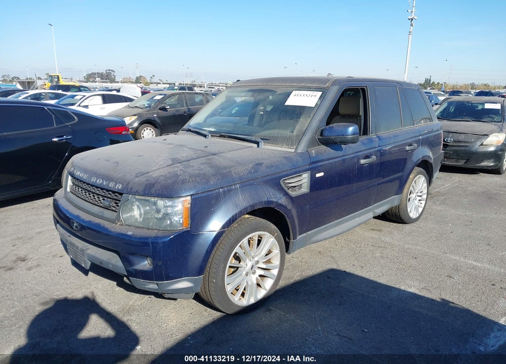 2011 LAND ROVER RANGE ROVER SPORT HSE VIN: SALSK2D47BA262504
