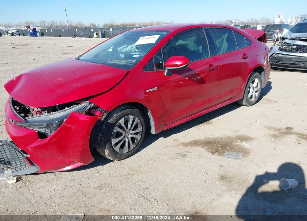 2021 TOYOTA COROLLA HYBRID LE VIN: JTDEAMDE3MJ004432