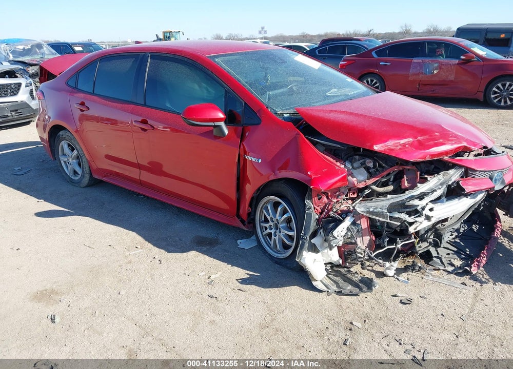 2021 TOYOTA COROLLA HYBRID LE VIN: JTDEAMDE3MJ004432