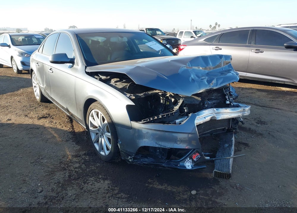 2013 AUDI A4 2.0T PREMIUM VIN: WAUHFAFL6DN018727