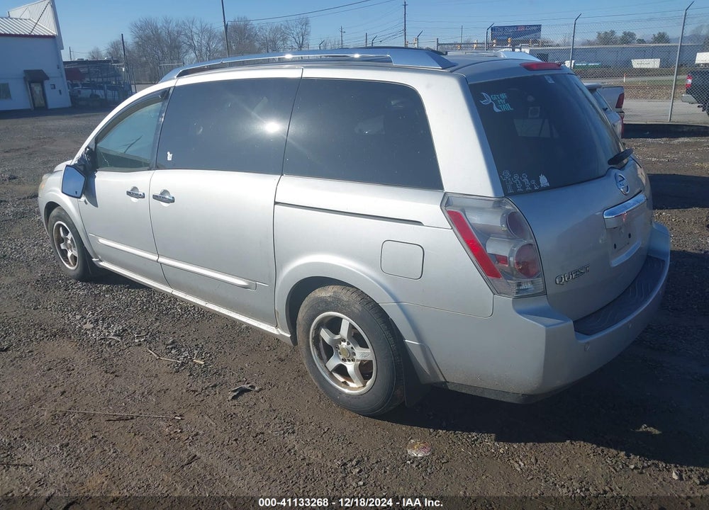 2007 NISSAN QUEST 3.5 SE VIN: 5N1BV28U67N136719