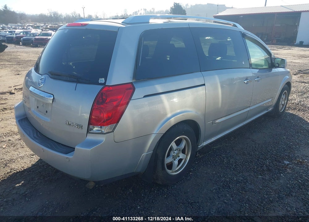 2007 NISSAN QUEST 3.5 SE VIN: 5N1BV28U67N136719