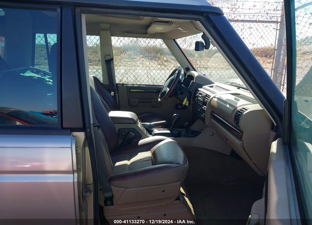 2001 LAND ROVER DISCOVERY SERIES II VIN: SALTH12471A295503