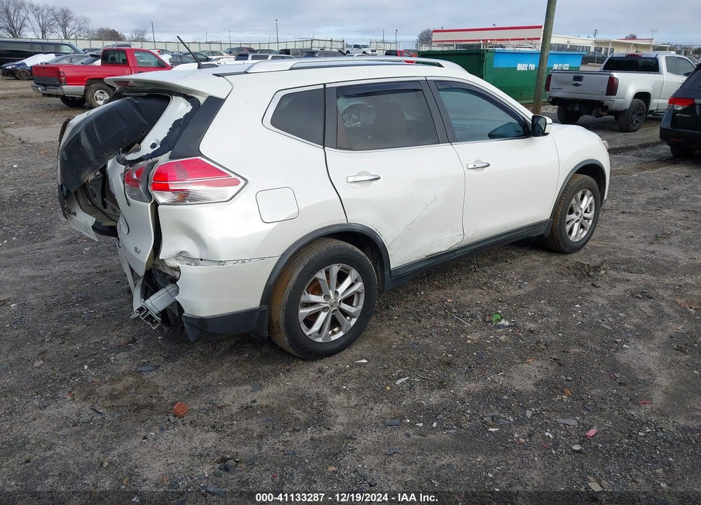 2016 NISSAN ROGUE SV VIN: KNMAT2MT0GP648354