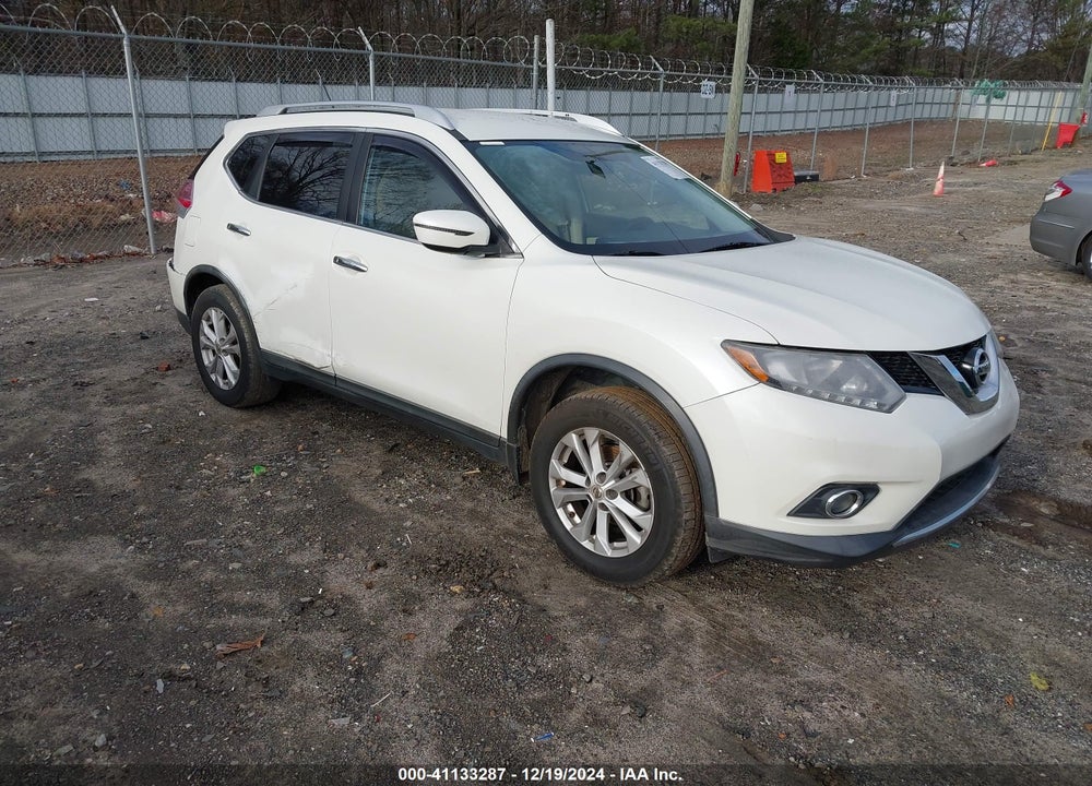 2016 NISSAN ROGUE SV VIN: KNMAT2MT0GP648354