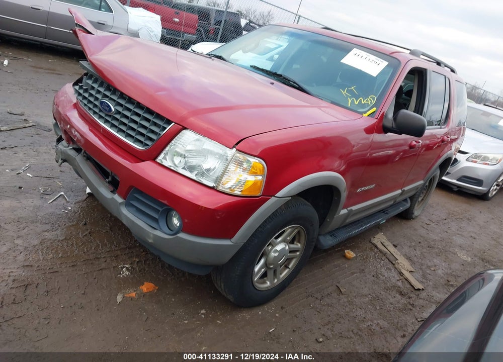 2002 FORD EXPLORER XLT VIN: 1FMZU73K02UD22484