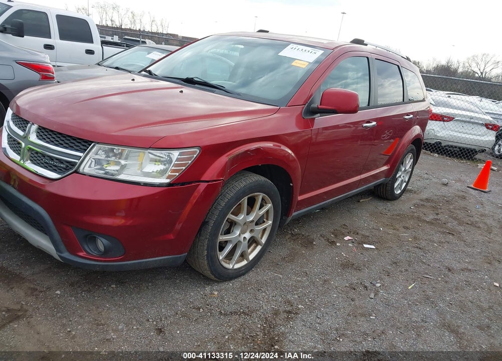 2011 DODGE JOURNEY CREW VIN: 3D4PG3FG9BT554422