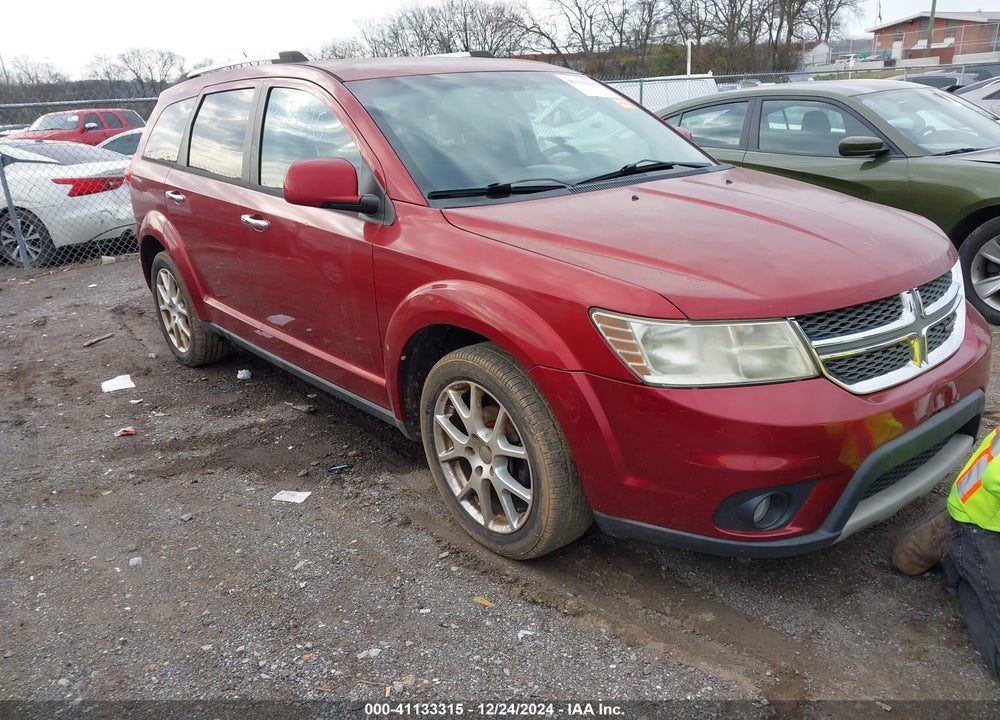 2011 DODGE JOURNEY CREW VIN: 3D4PG3FG9BT554422