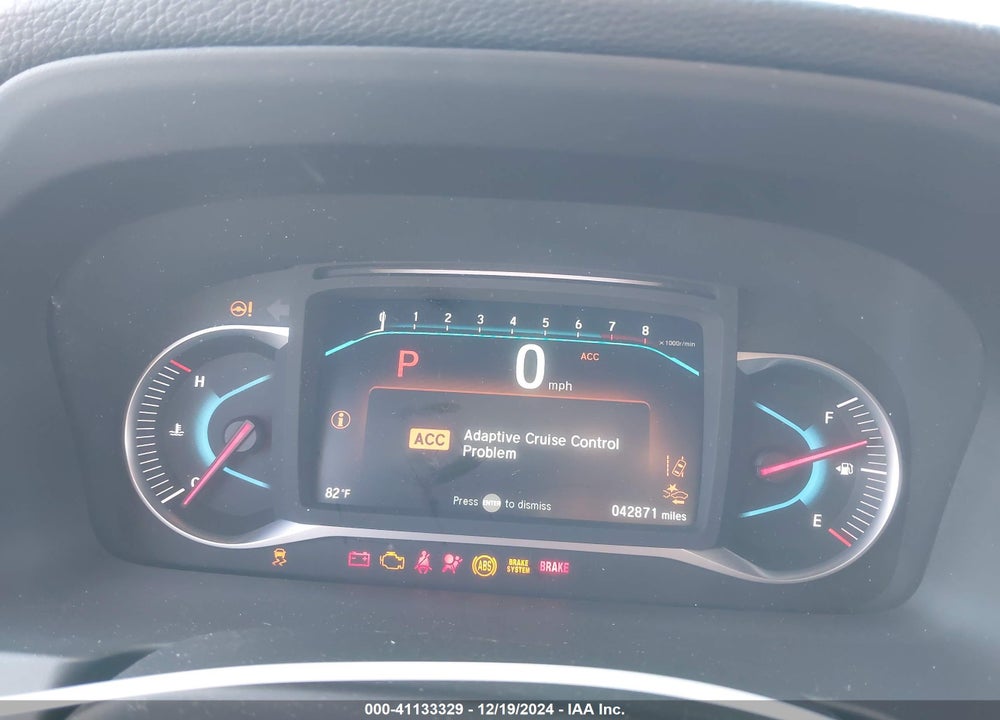 2019 HONDA PASSPORT EX-L VIN: 5FNYF7H53KB010178