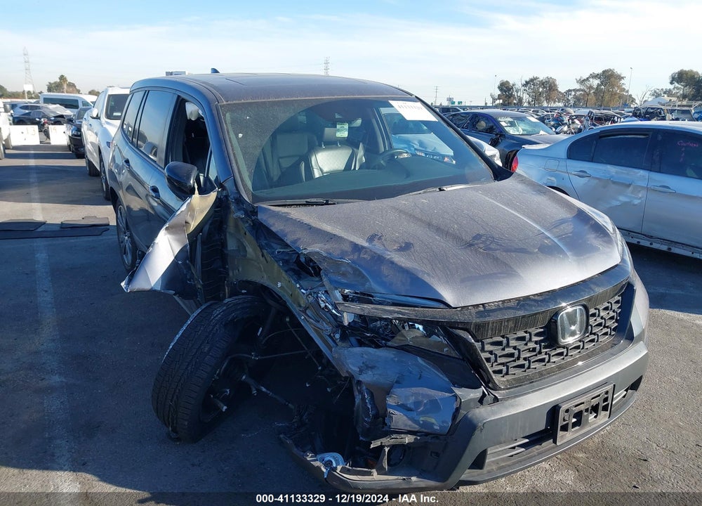 2019 HONDA PASSPORT EX-L VIN: 5FNYF7H53KB010178