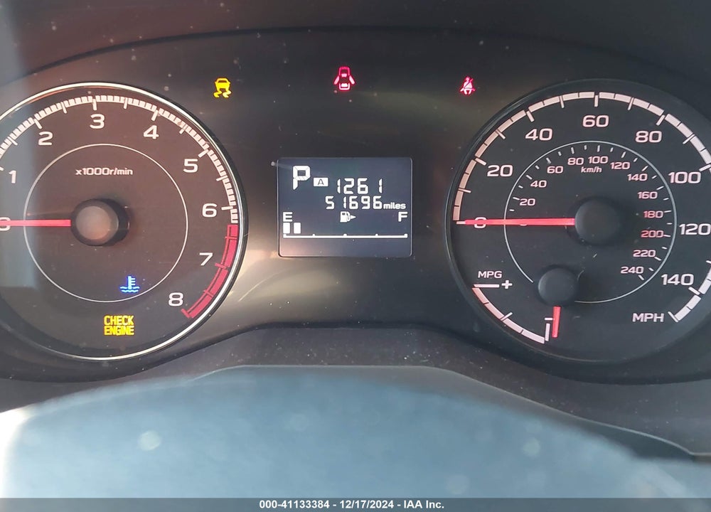 2019 SUBARU IMPREZA VIN: 4S3GKAC69K3610236