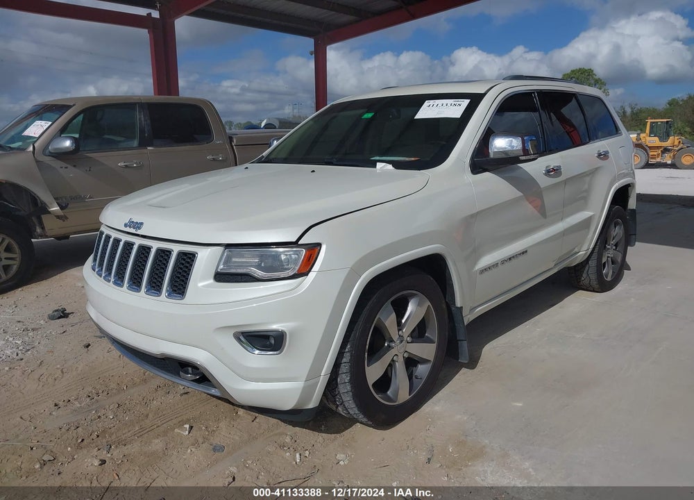 2014 JEEP GRAND CHEROKEE OVERLAND VIN: 1C4RJFCT5EC385025