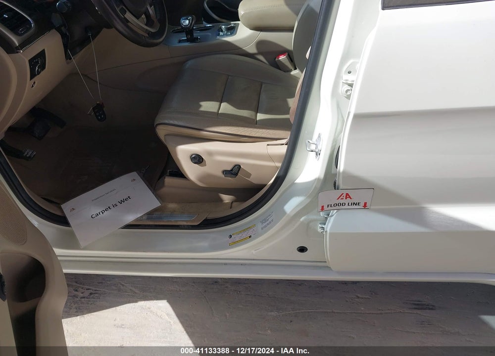 2014 JEEP GRAND CHEROKEE OVERLAND VIN: 1C4RJFCT5EC385025