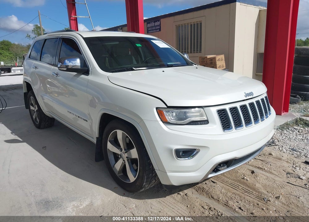 2014 JEEP GRAND CHEROKEE OVERLAND VIN: 1C4RJFCT5EC385025