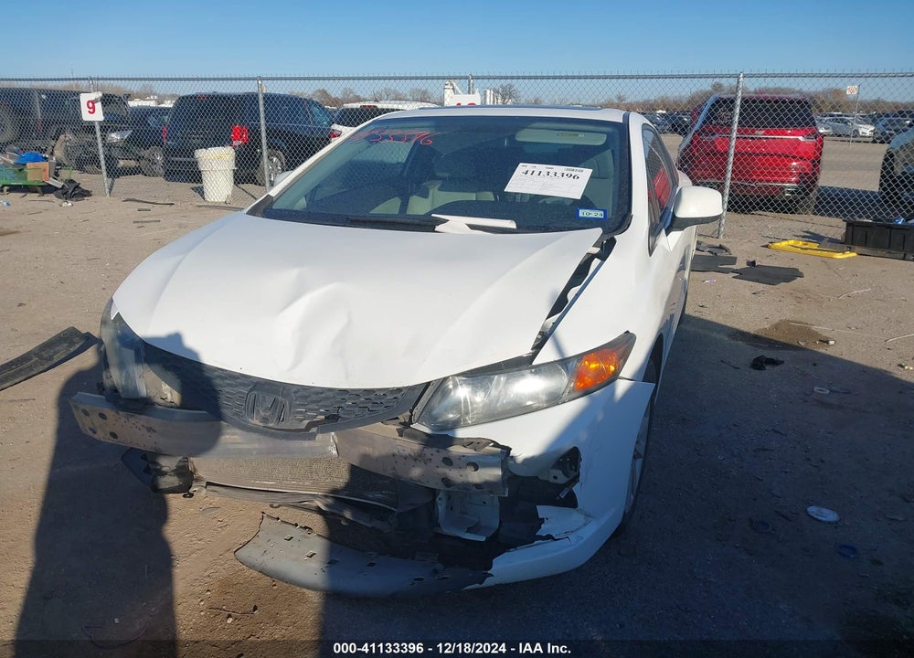 2012 HONDA CIVIC VIN: 2HGFG3B87CH541218