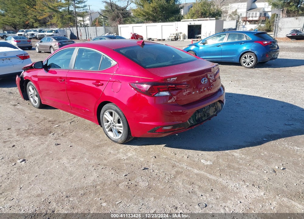 2019 HYUNDAI ELANTRA VIN: KMHD84LF2KU784755