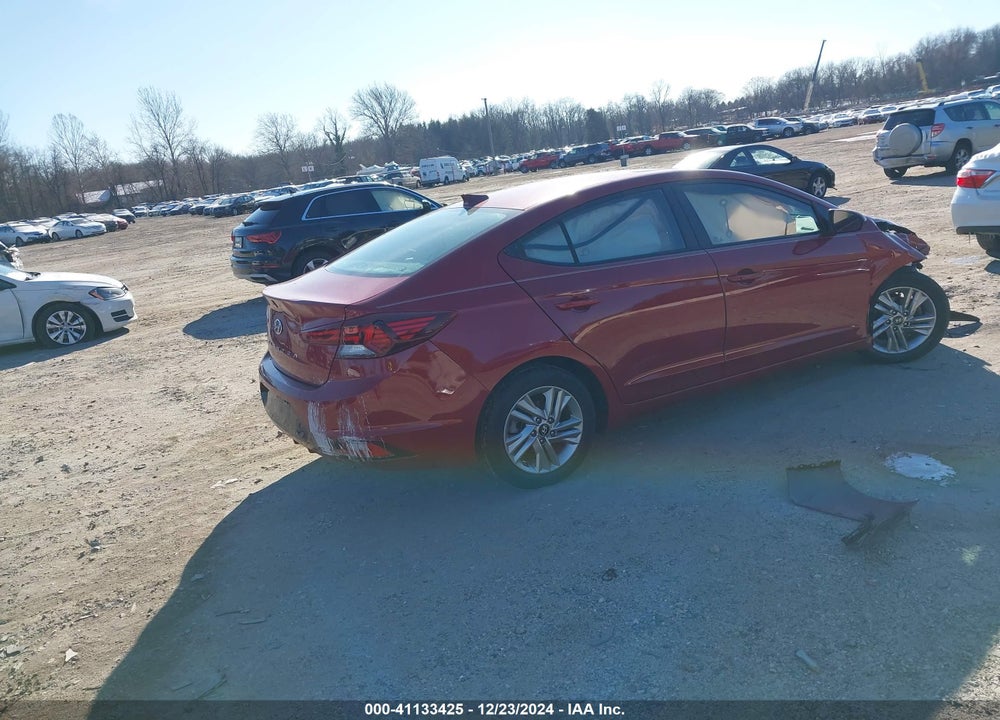 2019 HYUNDAI ELANTRA VIN: KMHD84LF2KU784755
