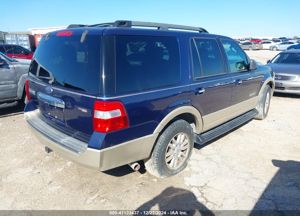 2007 FORD EXPEDITION EDDIE BAUER VIN: 1FMFU17567LA37483